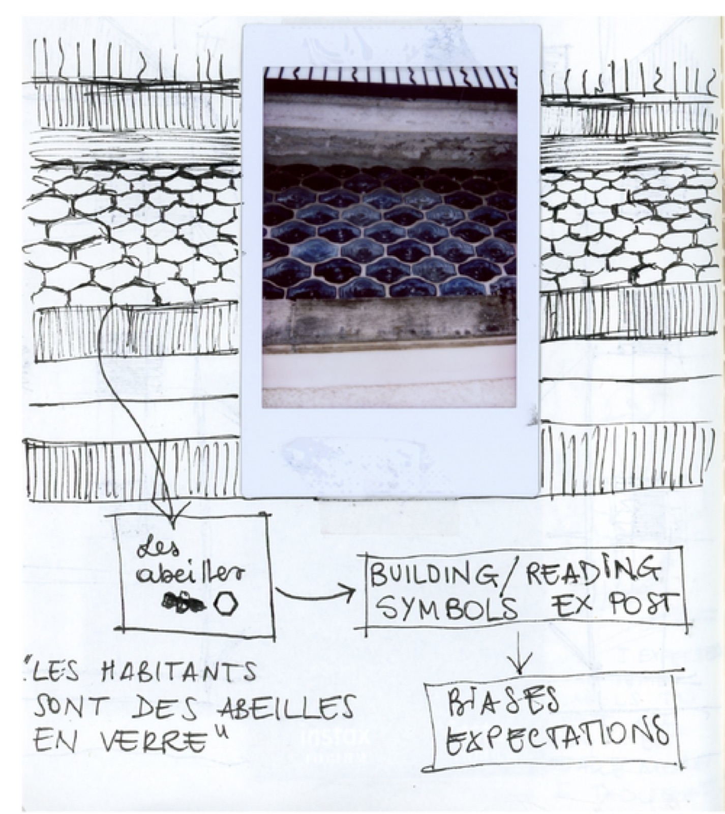 Field notes by Beatrice Vaienti, section 03, plate 1