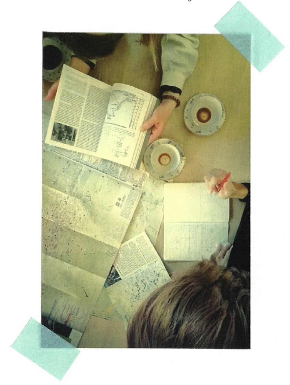 Field notes by Chiara Caravello, section 03, plate 1