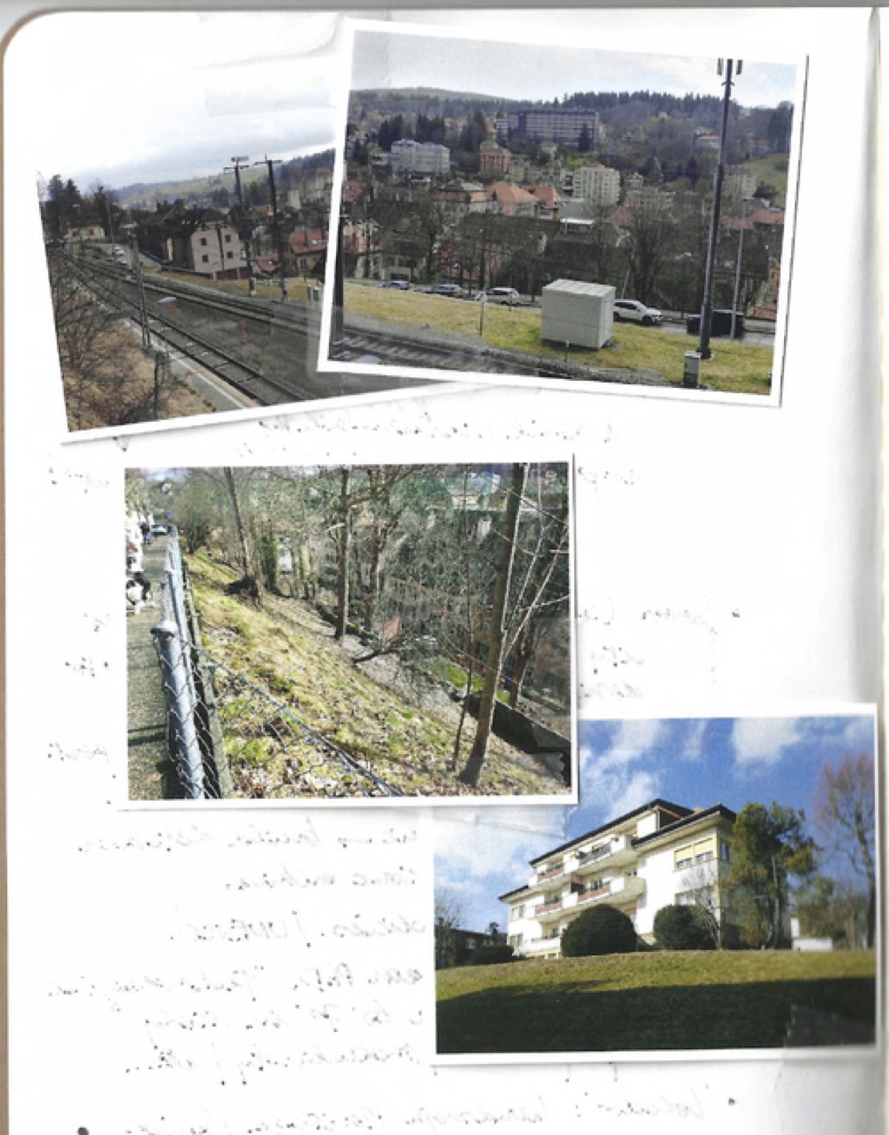 Field notes by Michael Bianchi, section 02, plate 1